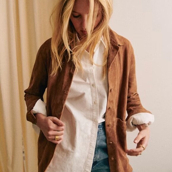 Will Jacket in Camel Suede - New with Tags - Picture 1 of 4